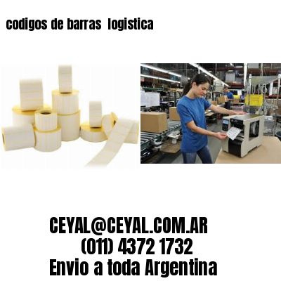 codigos de barras 	logistica