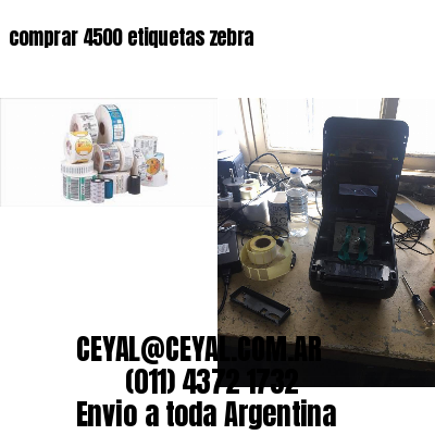 comprar 4500 etiquetas zebra