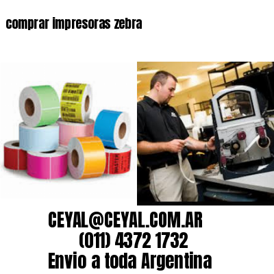 comprar impresoras zebra
