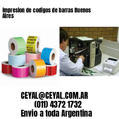 impresion de codigos de barras Buenos Aires