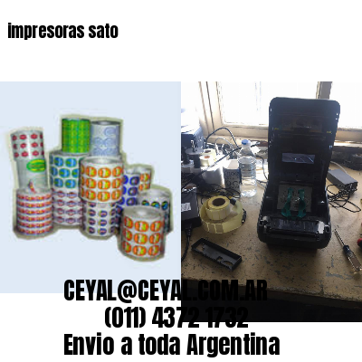 impresoras sato