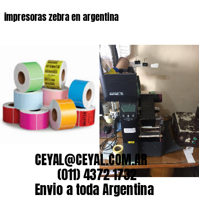 impresoras zebra en argentina