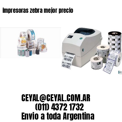 impresoras zebra mejor precio