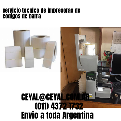 servicio tecnico de impresoras de codigos de barra