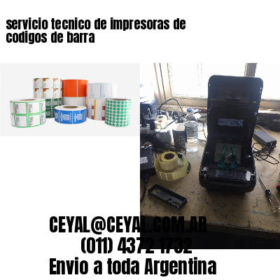 servicio tecnico de impresoras de codigos de barra