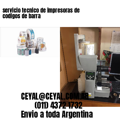 servicio tecnico de impresoras de codigos de barra