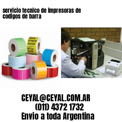 servicio tecnico de impresoras de codigos de barra