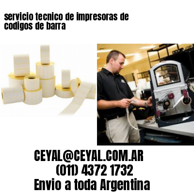servicio tecnico de impresoras de codigos de barra