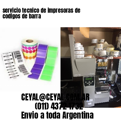 servicio tecnico de impresoras de codigos de barra