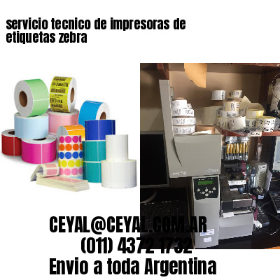 servicio tecnico de impresoras de etiquetas zebra