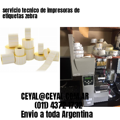 servicio tecnico de impresoras de etiquetas zebra