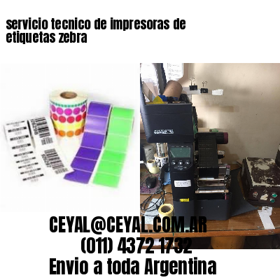 servicio tecnico de impresoras de etiquetas zebra