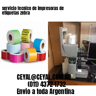 servicio tecnico de impresoras de etiquetas zebra