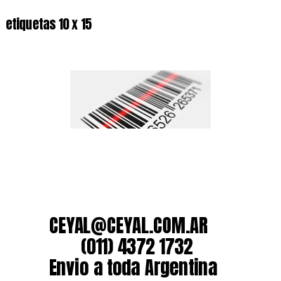 etiquetas 10 x 15