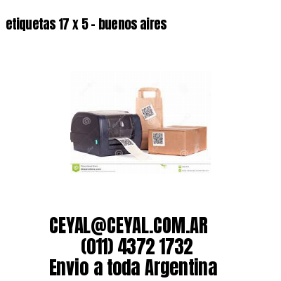 etiquetas 17 x 5 – buenos aires