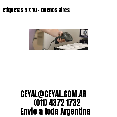 etiquetas 4 x 10 – buenos aires