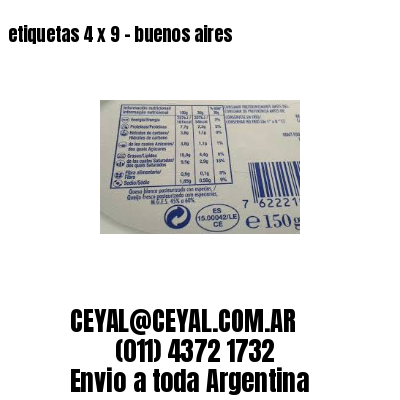 etiquetas 4 x 9 – buenos aires