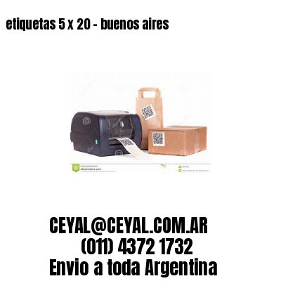 etiquetas 5 x 20 – buenos aires