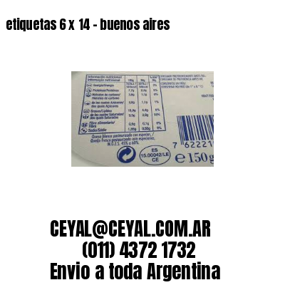 etiquetas 6 x 14 – buenos aires