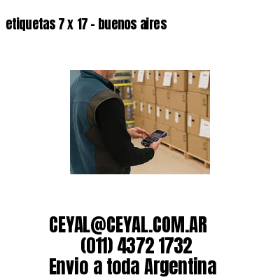 etiquetas 7 x 17 – buenos aires