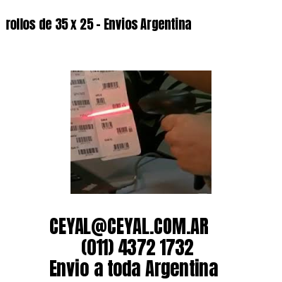 rollos de 35 x 25 – Envios Argentina