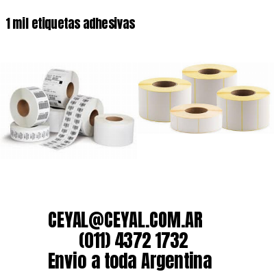 1 mil etiquetas adhesivas