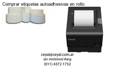 Comprar etiquetas autoadhesivas en rollo