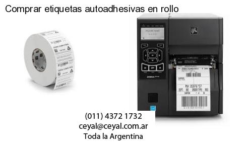 Comprar etiquetas autoadhesivas en rollo