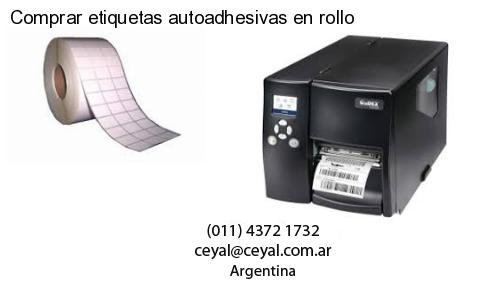 Comprar etiquetas autoadhesivas en rollo