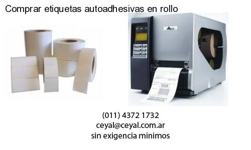 Comprar etiquetas autoadhesivas en rollo