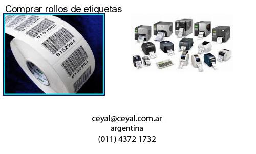 Comprar rollos de etiquetas