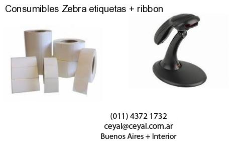 Consumibles Zebra etiquetas   ribbon