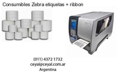 Consumibles Zebra etiquetas   ribbon