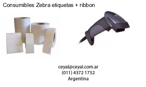 Consumibles Zebra etiquetas   ribbon