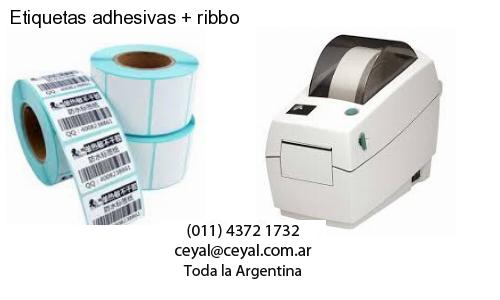 Etiquetas adhesivas   ribbo