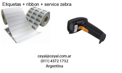 Etiquetas   ribbon   service zebra