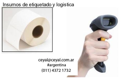 Insumos de etiquetado y logistica