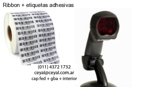 Ribbon   etiquetas adhesivas