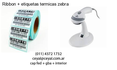 Ribbon   etiquetas termicas zebra