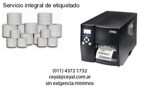 Servicio integral de etiquetado