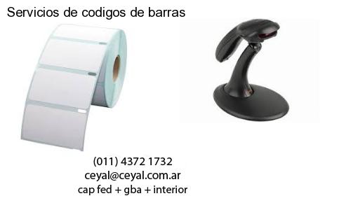 Servicios de codigos de barras