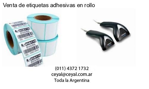 Venta de etiquetas adhesivas en rollo