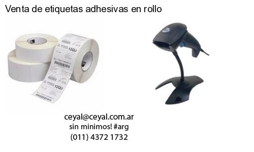 Venta de etiquetas adhesivas en rollo