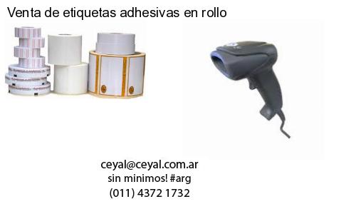 Venta de etiquetas adhesivas en rollo