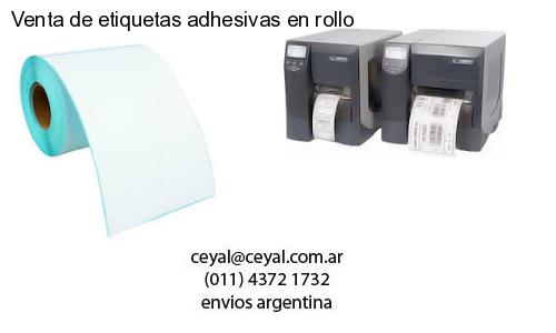 Venta de etiquetas adhesivas en rollo