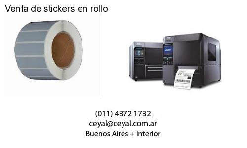 Venta de stickers en rollo