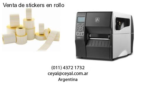 Venta de stickers en rollo