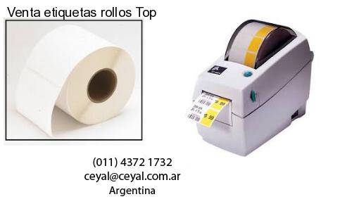 Venta etiquetas rollos Top
