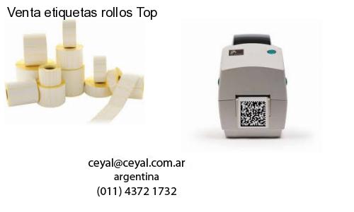 Venta etiquetas rollos Top