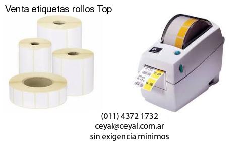 Venta etiquetas rollos Top